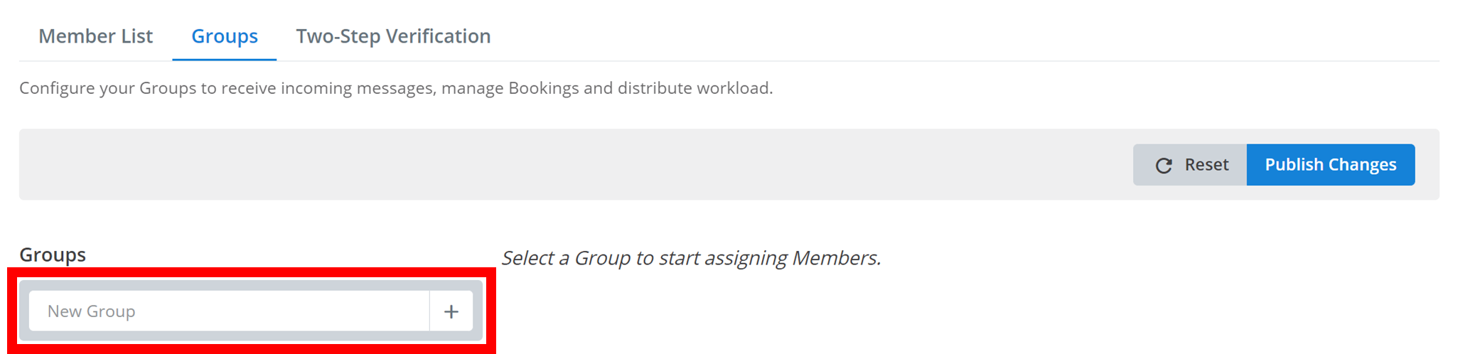 Create a Group